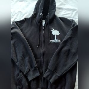 PACIFIC & CO. "Myrtle Beach SC" Ladies Hooded Full Zip Jacket. Size Small.